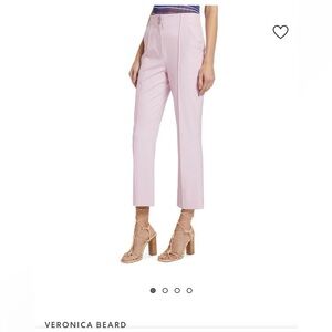 Veronica Beard Kean Pant Barely Orchid Pink Size 0 NWT